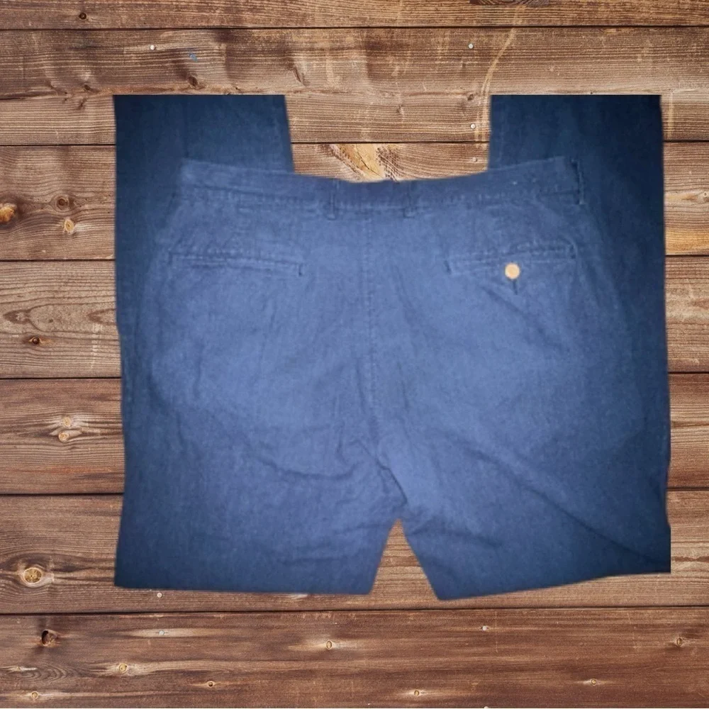 J.Crew The Sutton Fit Pants – Navy Blue Chinos, Size 34x32